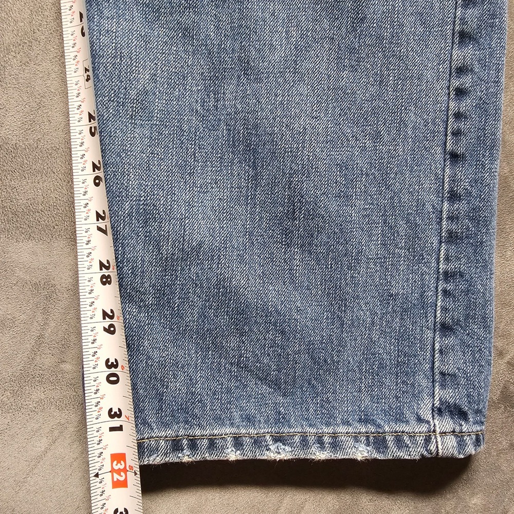 Ariat M-Series Relaxed Straight Leg Jeans Mens 34x32 Medium Wash Blue AM 7434 A - Picture 6 of 11
